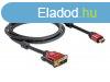 DeLock High Speed HDMI A male > DVI-D (Dual Link) (24+1) 