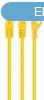 Gembird CAT6 U-UTP Patch Cable 0,25m Yellow