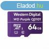 Western Digital 64GB microSDXC Class10 UHS-I (U1) Purple QD1