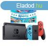 Nintendo Switch Neon + Switch Sports + 12 havi elfizets