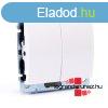 Legrand Galea Life vltkapcsol + vltnyom, fehr GF77581