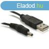 DELOCK Tpkbel USB > DC 3.5 x 1.35mm male 1.5m