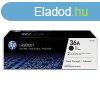 HP CB436AD Toner Black 2*2.000 oldal kapacits No.36A