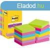 ntapad jegyzettmb, 76x76 mm, 12x90 lap, 3M POSTIT "S