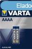 Elem, AAAA, LR61, 1,5V, 2 db, VARTA