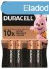 Elem, AA ceruza, 4 db, DURACELL "Basic"