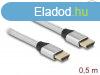 DeLock Ultra High Speed HDMI Cable 48 Gbps 8K 60 Hz 0,5m cer