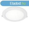 LED PANEL KEREK 18W 2700-3000K SLLYESZTETT SZERELS