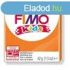 Gyurma, 42 g, gethet, FIMO "Kids", narancssrga