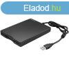 Sandberg FDD Kls - USB Floppy Mini olvas (Retail; USB; US