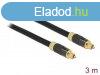 DeLock Toslink Standard Cable male - male 3m Black