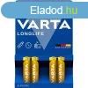 Elem AAA mikro LR03 Longlife 4 db/csomag, Varta 