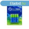 Elem tlthet akku AAA mikro HR03 1200mah 4 db/csomag, Bluer