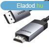 DisplayPort-HDMI kbel Ugreen DP119, 4K 60Hz, 3m (fekete)