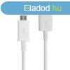 Samsung gyri USB - MicroUSB fehr adatkbel 0,8m ECB-DU68WE