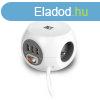 ACT AC2430 Hlzati Eloszt Kapcsolval 3DIN 1,5m White