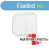 Legrand Plexo 55 ketts vltkapcsol 10A, fehr, Legrand 06