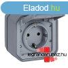 Legrand Plexo 55 falon kvli 2P+F csatlakozaljzat csapfed