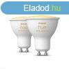 Philips HueWA 4.3W GU10 2P EUR