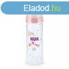 Baba cumisveg NUK LOVE 250 ml, 6-18 h rzsaszn