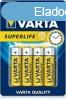 Elem Varta Superlife Srga Aa Ceruza 4Db