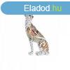 Dekoratv Figura DKD Home Decor Fehr Narancszn Leoprd Gya