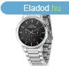 Frfi karra Chronostar R3753276005 Fekete Ezst szn MOST 