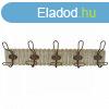 Fali akaszt DKD Home Decor Gyarmati Vas Mangfa 61 x 10 x 2