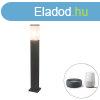 Smart kltri lmpaoszlop sttszrke 80 cm Wifi P45 - Malio