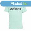 Gyermek Rvid ujj pl Adidas Linear Logo Zld Akvamarin MO