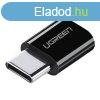 UGREEN US157 micro USB USB-C adapter (fekete)