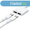 Audio Adapter Dual Lightning Joyroom S-Y104 (white)