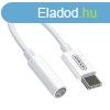 Digital Audio Adapter to USB-C 3.5mm Joyroom SH-C1 (white)