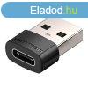 Adapter USB 2.0 Male to USB-C Female Vention CDWB0 Black