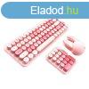 MOFII Wireless Keyboard+Numeric Keypad+Mouse 3in1 2.4G (Pink