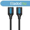 USB 2.0 cable Vention COJBH 2A 2m Black PVC