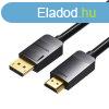 DisplayPort 1.2 to HDMI 1.4 Cable 3m Vention HADBI (Black)