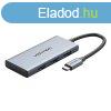 USB-C to HDMI, 3x USB 3.0, SD, TF Hub Vention TOOHB 0.15m Gr