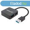 Manhattan SuperSpeed USB 3.0 Hub Black