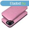 DUAL POCKET Book case for IPHONE 15 Pro Max light pink