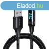 Kbel USB-rl USB-C-re Mcdodo CA-1080 kijelzvel , 66W, 6A, 