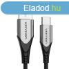 USB 2.0 A s USB-C kbel Vention CODHI 3A 3m szrke