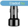 Baseus Magic 2x USB auts tlt, QC 3.0, 45W (fekete)