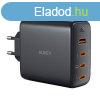 Fali tlt Aukey PA-B7S, 1xUSB-A, 3xUSB-C, 100W GaN (fekete)