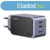 Ugreen Nexode Air 65W fali tlt, USB 2x USB-C (szrke)