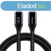 Kbel USB-C USB-C-re Mcdodo CA-7132, 100W, 1.2m (fekete)