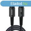 USB-C Lightning kbel, Essager, EXCTL-CG01, 20W, 1m (fekete)