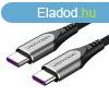 USB-C 2.0 s USB-C kbel Vention TAEHD 0.5m PD 100W szrke