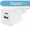 SWISTEN hlzati adapter GaN 1x USB-C 20 W PD + 1x USB-A 18 