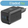 SWWISTEN hlzati adapter GaN 2x USB-C 65 W PD + 1x USB-A 18